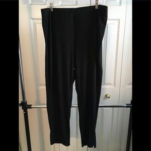 J.Jill Wearever forward seam slim ankle knit pant